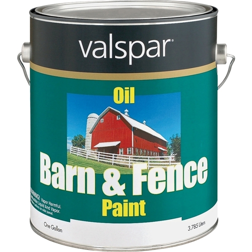 018.3141-75.007 Barn and Fence Paint, White, 1 gal - pack of 4