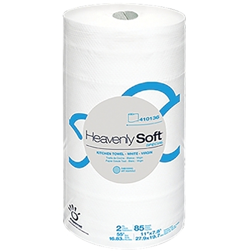 893299 Towel, 11 in L, 8.88 in W, 1-Ply White - pack of 30