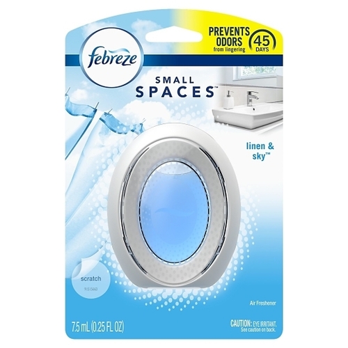 Febreze Air Freshener Linen & Sky, 0.25 Fluid Ounce, 6 Per Case