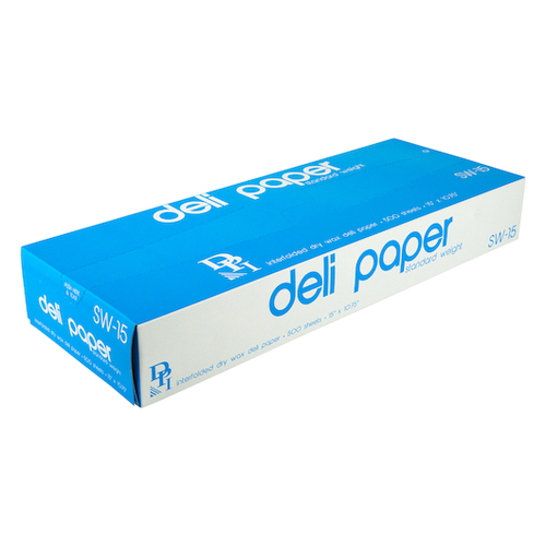 Durable SW-15 Durable Packaging Deli Sheets 15 Inch, 500 Each, 12 Per Case