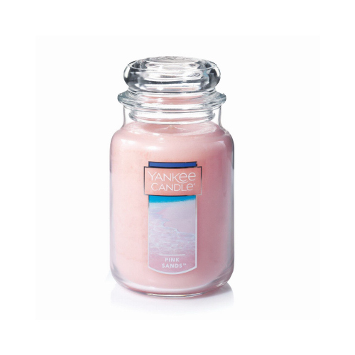 ENESCO DIVISIONS NW1205337 22OZ Pink Sand Candle