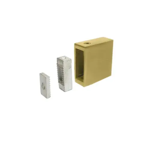 Streamline Wall to Track Connector-Brushed Gold