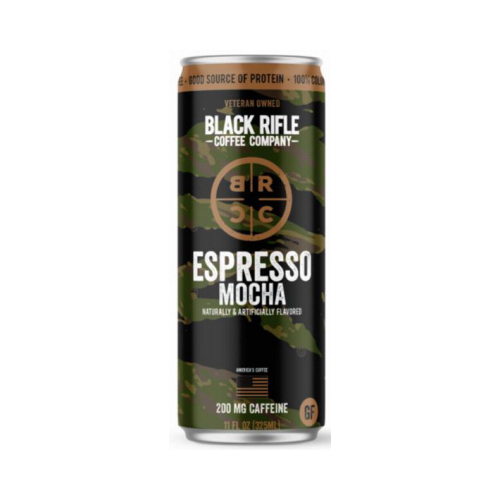 Black Rifle Coffee Company 36-003-01C Mocha Espresso Coffee Drink, 200mg Caffeine, 11 oz.