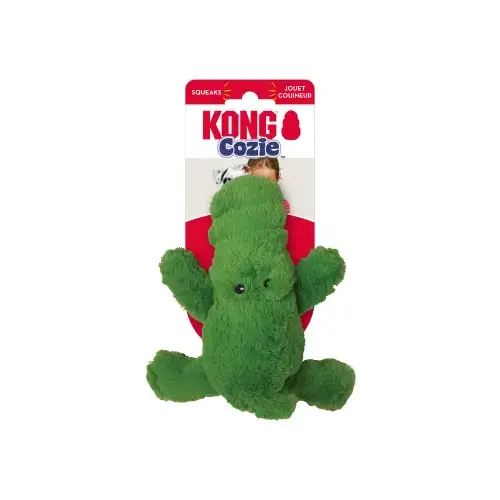 Kong ZY3 Cozie Ali Alligator Plush Dog Toy, Small