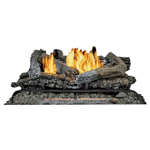 Kozy World GLD2470R/GLD2466R GLD2465R Gas Log Set, 13 in L, 24 in W