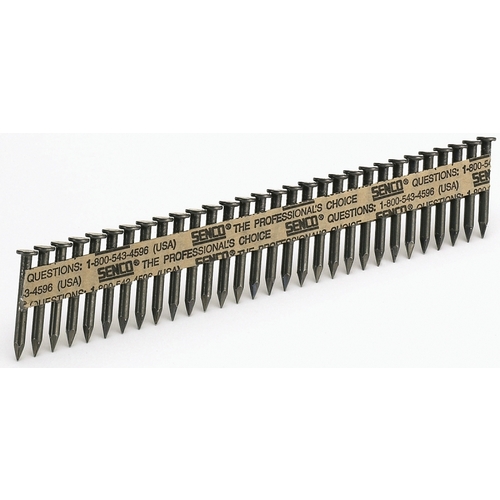 Senco MD25AQBDN MD25AHBD Connector Nail, 2-1/2 in L, 15 to 23, Metal, te, Full Round Head Sencote - pack of 1500