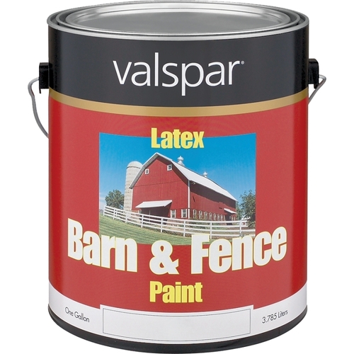 018.3121-10.007 Barn and Fence Paint, Red, 1 gal