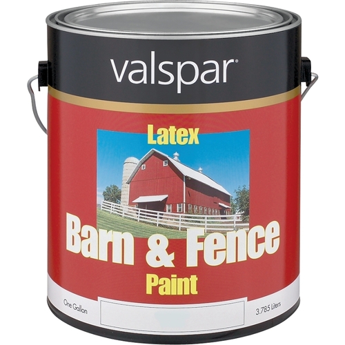 018.3121-70.007 Barn and Fence Paint, White, 1 gal - pack of 4