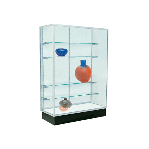 CRL TRC21A Satin Anodized Sliding Door Trophy Case