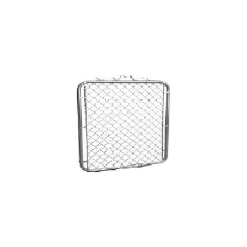 STEPHENS PIPE & STEEL LLC GTB04848 Fence Walk Gate, 48 in W Gate, 48 in H Gate, 12.5 ga Frame Tube/Channel, Silver