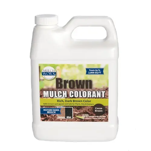 DYE MULCH CONCENTRTE BROWN 1QT