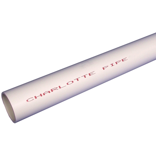 3/4 in. x 10 ft. PVC Schedule 40 Plain-End DWV Pipe - pack of 10