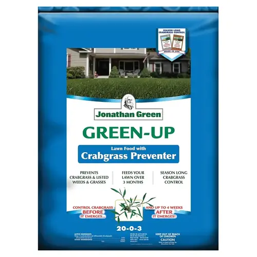 Green-Up 10457 Lawn Fertilizer, 48 lb Bag, Granular, 20-0-3 N-P-K Ratio