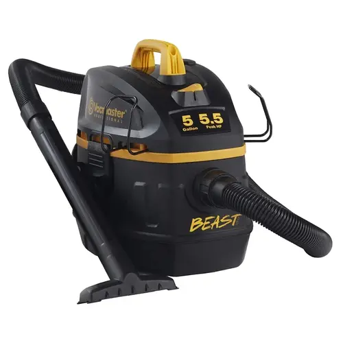 Vacmaster Professional VFB511B0202 Beast Wet and Dry Vacuum, 5 gal Vacuum, 102 cfm Air, 5.5 hp, 120 V