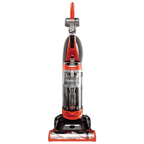 BISSELL 2488 CleanView 1831 Vacuum Cleaner, Multi-Level Filter, 25 ft L Cord, Samba Orange Housing