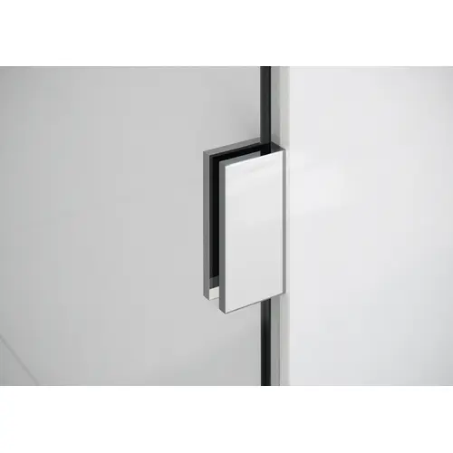 Vela 8 in. x 78 in. Fully Frameless Glass Shower Panel - Single Fixed Panel Chrome