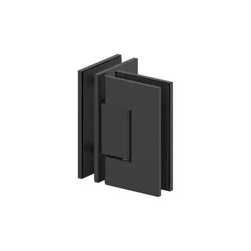 Gamma 90 Degree Glass-to-Glass Hinge Matte Black