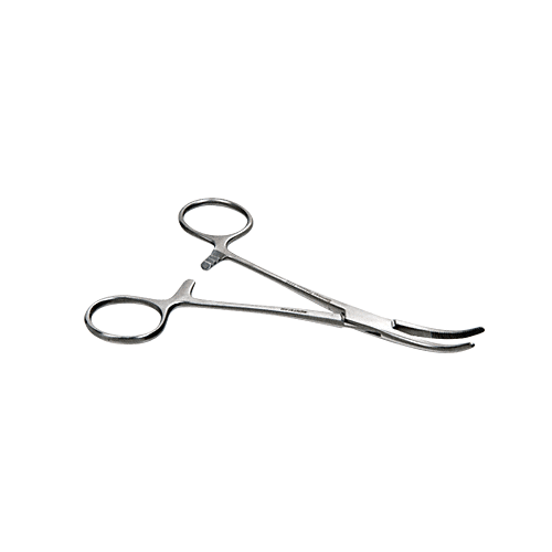 Curved Tip Heat Sink Forceps