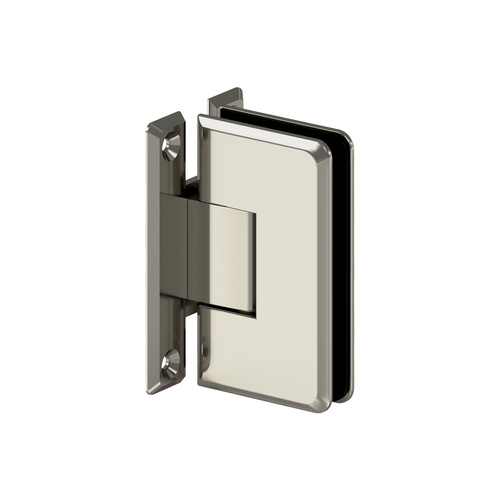 Hydra Wall Mount 'H' Back Plate Hinge Polished Nickel