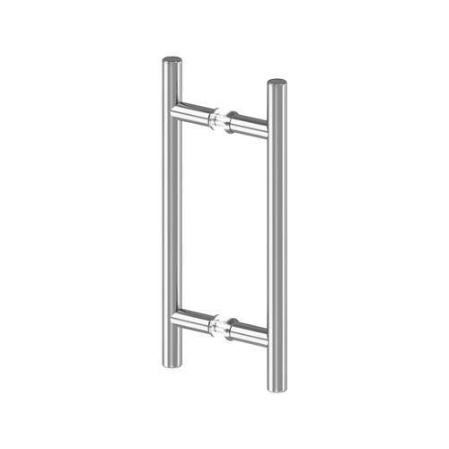 Hyperion 8" Ladder Style Back-to-Back Pull Handle Chrome