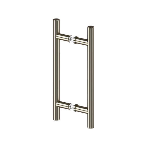 Hyperion 8" Ladder Style Back-to-Back Pull Handle Polished Nickel