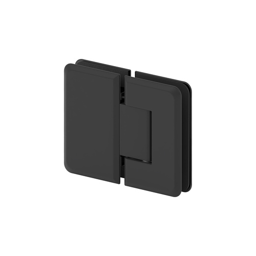 Pegasus 180 Degree Glass-to-Glass Hinge Matte Black