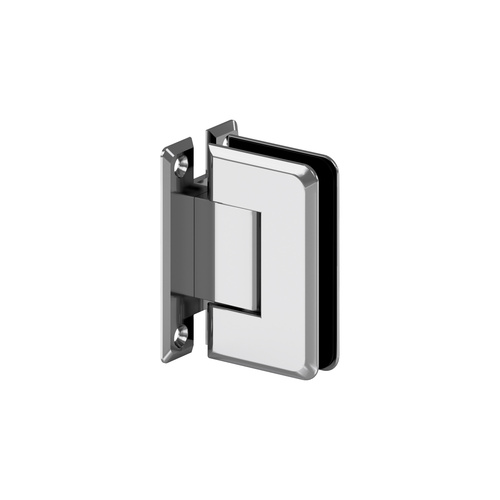 Pegasus Wall Mount 'H' Back Plate Hinge Chrome