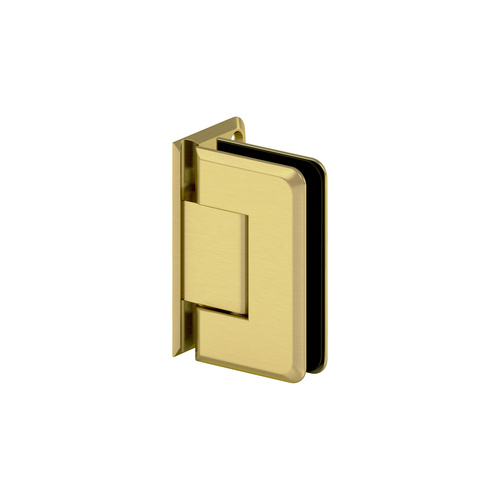 Pegasus Wall Mount Offset Back Plate Hinge Satin Brass