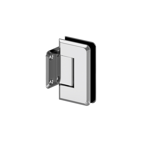 Pegasus Wall Mount Short Back Plate Hinge Chrome