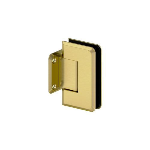 Pegasus Wall Mount Short Back Plate Hinge Satin Brass