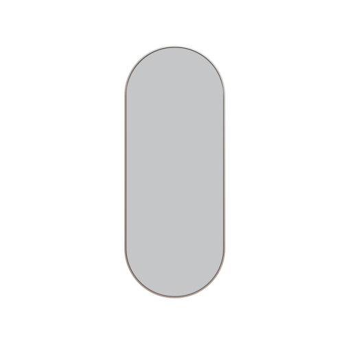 Inara 16 in. x 40 in. Pill Mirror Brushed Nickel