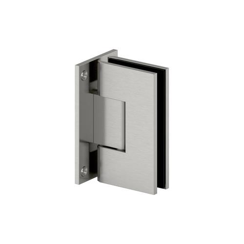 Volans Wall Mount Full Back Plate Hinge Brushed Nickel