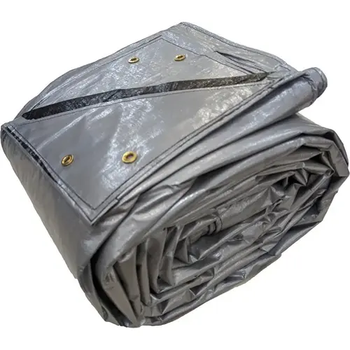 DIZE HD2536 COVER BALE HAY SLV/BLK 25X36FT