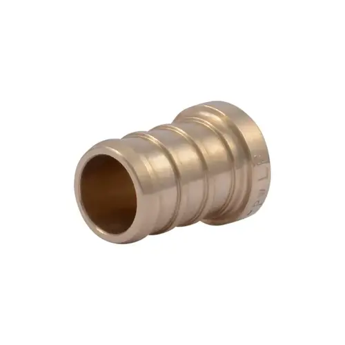 Barb Insert Pipe Plug, Brass, 1/2 In., 5-Pk.