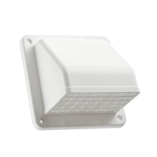 LAMBRO INDUSTRIES 1471W VENT HOOD WALL EXH WHITE 4IN