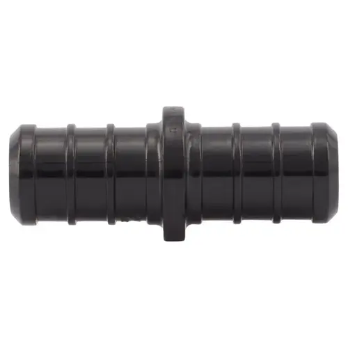 Coupling 1/2" Barb X 1/2" D Barb Plastic