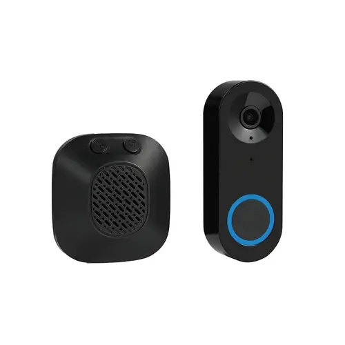 Heath Zenith Smart Camera Doorbell Kit, Wired, Night Vision