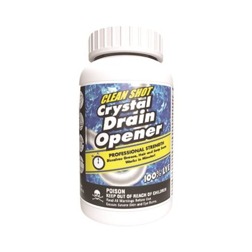 Theochem Laboratories 100107-99990-44 1 lb. Clean Shot Crystal Drain Opener And Cleaner