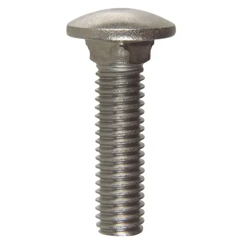 Carriage Bolt 0.375" X 1-1/2" L Stainless Steel