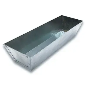 Marshalltown Galvanized Steel Mud Pan 2.81 in. H X 4.5 in. W X 12.8 in. L Marshalltown Galvanized Steel Mud Pan 2.81 in. H X 4.5 in. W X 12.8 in. L