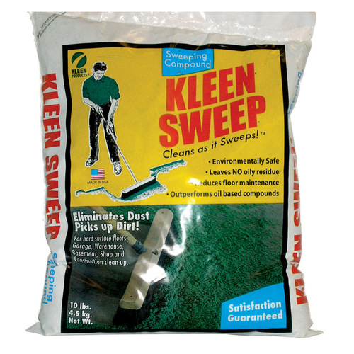 GREEN KLEEN PRODUCTS INC 1810 Sweeping Compound, 10-Lbs.