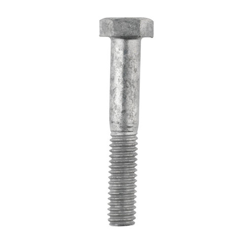 Hex Bolt 5/16" D X 2" L Hot Dipped Galvanized Steel Hot Dipped Galvanized