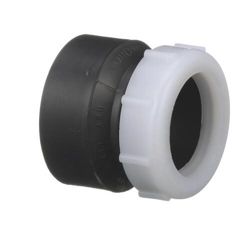 Trap Adapter 1-1/2" Hub X 1-1/2" D Spigot ABS