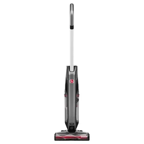 HOOVER BH53422V ONEPWR BH53420 Cordless Upright Vacuum, 1/4 gal Vacuum, Washable Filter, 20 V, White Red/Gray