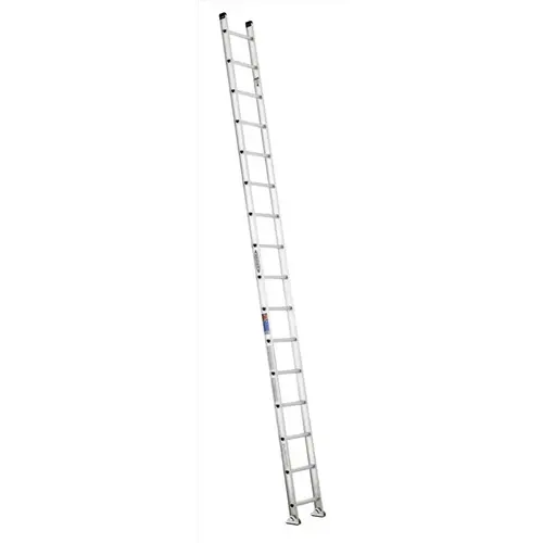 Straight Ladder 16 ft. H Aluminum Type IA 300 lb. capacity