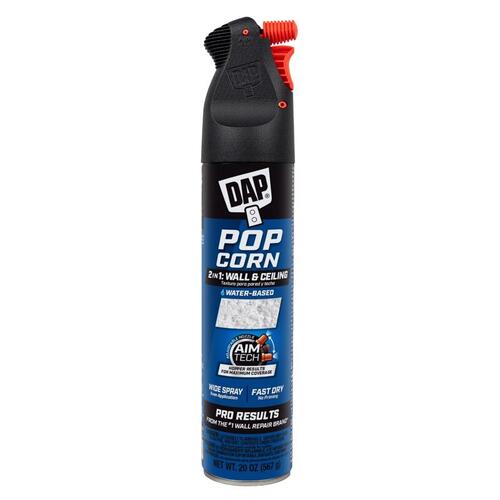 DAP 7079850025 Popcorn Ceiling Spray Texture White Water-Based 20 oz