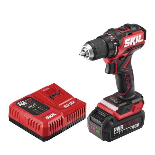 SKIL DL6293B-10 Cordless Drill/Driver 20V PWR CORE 20 1/2" Brushless Kit (Battery & Charger)