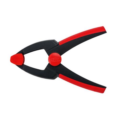 Clamp Clippix XC 3" X 2-3/4" D Spring Black/Red