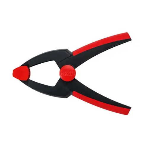 Bessey XC7AC Clamp Clippix XC 3" X 2-3/4" D Spring Black/Red