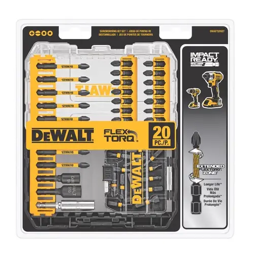 Screwdriving Bit Set FlexTorq Assorted